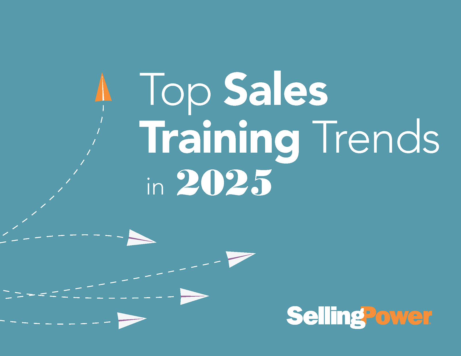 Cover of Top Sales Training Trends in 2025 eBook